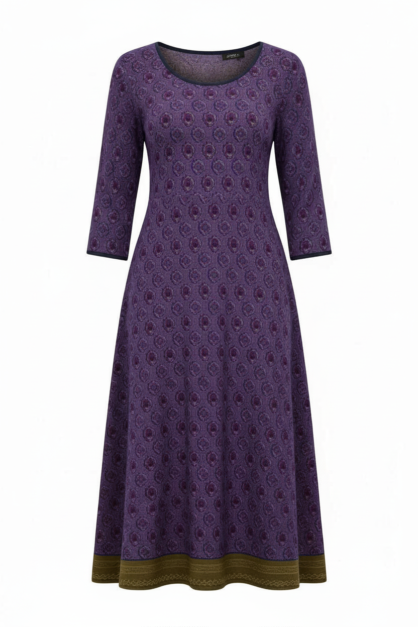 Eveloria Damen Midikleid Boho Stil