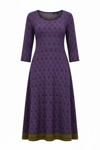 Eveloria Damen Midikleid Boho Stil