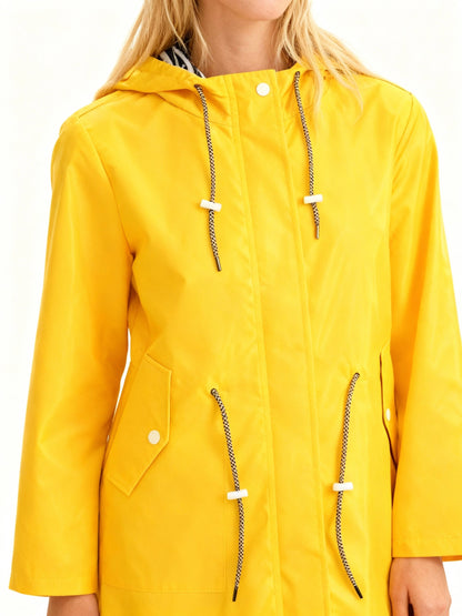 Eveloria Damen Wetterfestes Winterjacket mit Kapuze