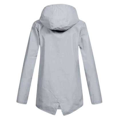 Damen Steppjacke Mit Kapuze Reißverschluss