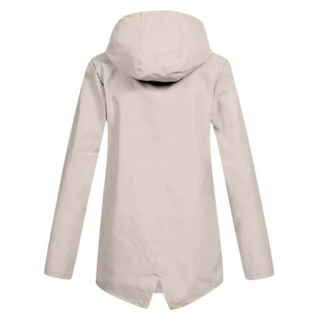 Damen Winterjacke mit Kapuze Reißverschluss