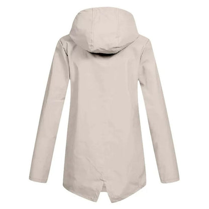 Damen Winterjacke mit Kapuze Reißverschluss