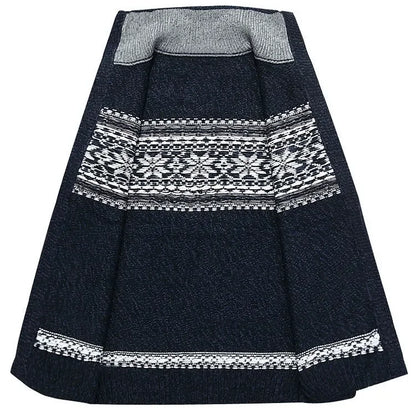 Eveloria Herren Strickcardigan Lässig Elastisch Beige - Eveloria
