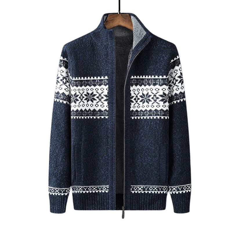 Eveloria Herren Strickcardigan Lässig Elastisch Beige