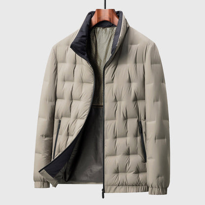 Herren Steppjacke Leicht Gesteppt Winddicht