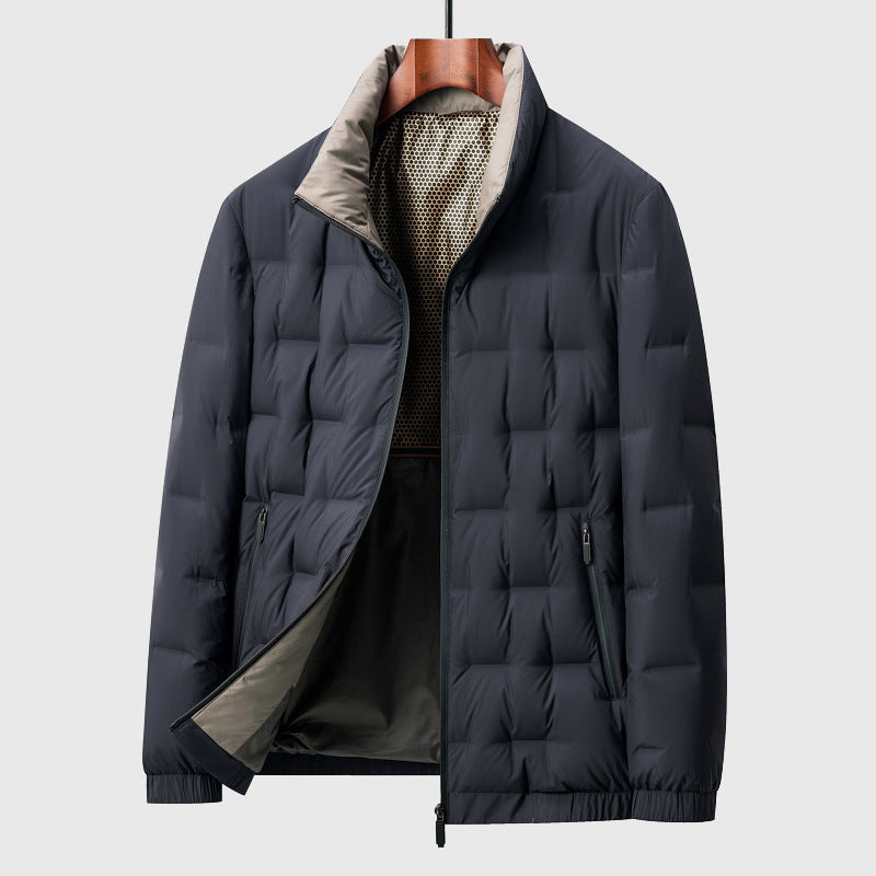 Herren Steppjacke Leicht Gesteppt Winddicht