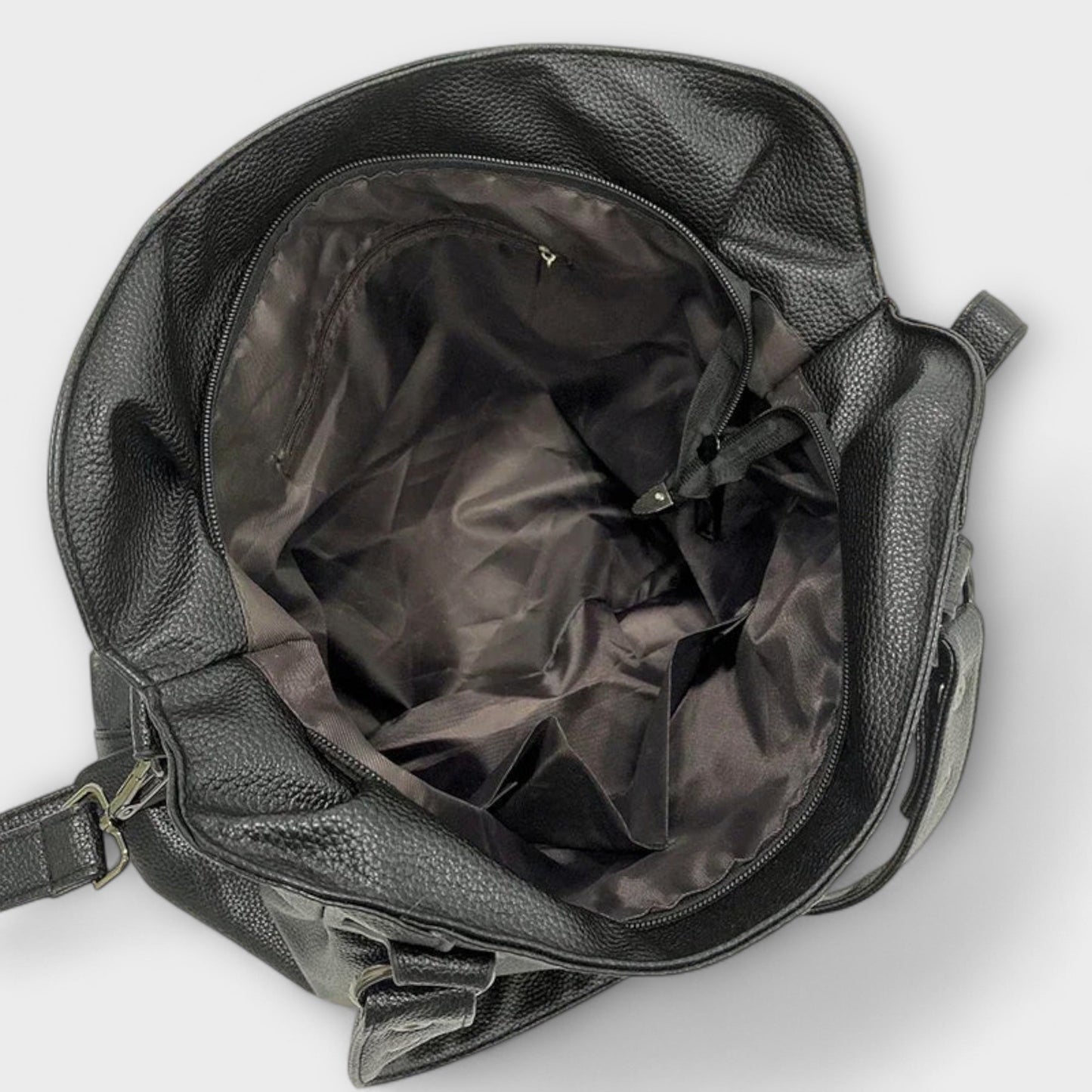 Damen Schultertasche Schlank Leder