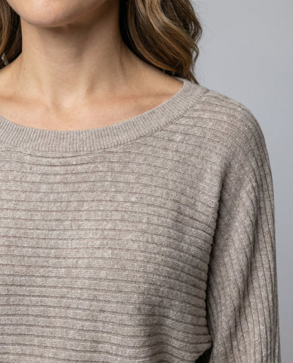 Damen Fledermausärmel Bluse