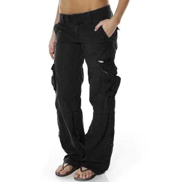 Eveloria Damen Cargohose Elegant - Eveloria