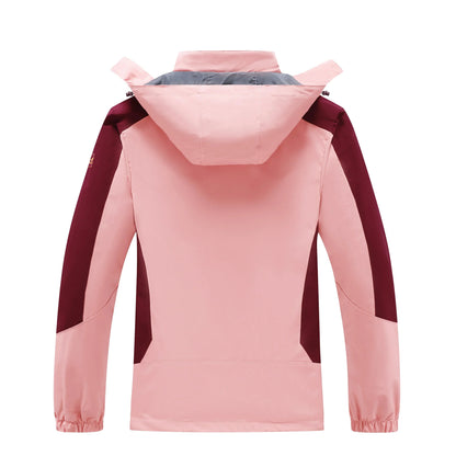 Eveloria Damen 3-in-1 Winterjacke Wasserdicht