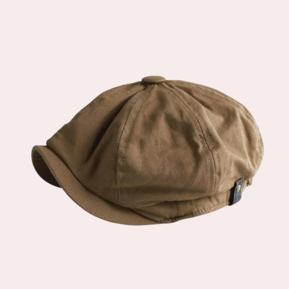 Herren Baskenmütze Flach Retro - Eveloria