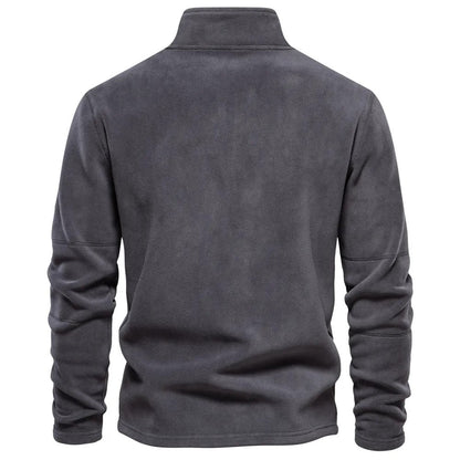 Fleece-Pullover | Half-Zip | Warm | Quarter-Zip-Fleece | Herren-Fleece-Chaps Herrenmode
