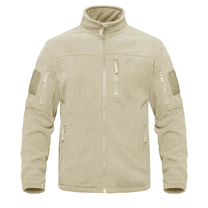 Eveloria Herren Fleecejacke Thermal Hochkragen Regulär