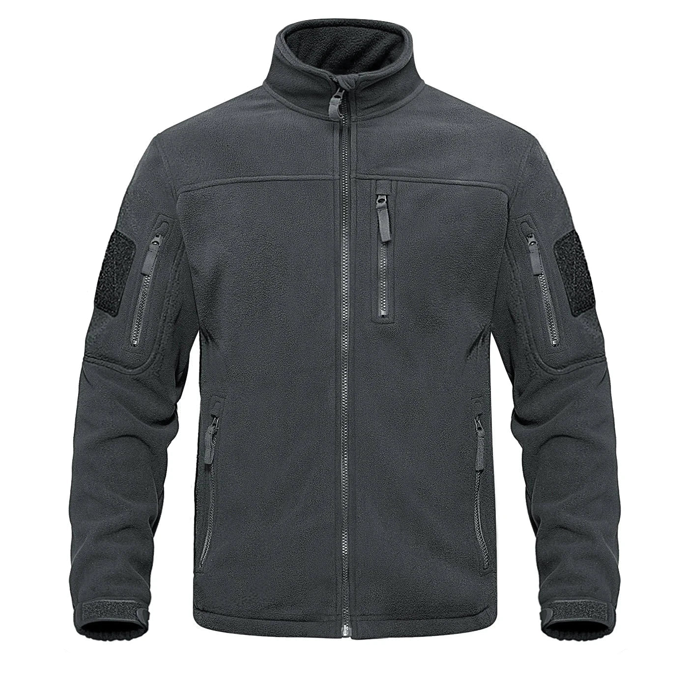 Eveloria Herren Fleecejacke Thermal Hochkragen Regulär