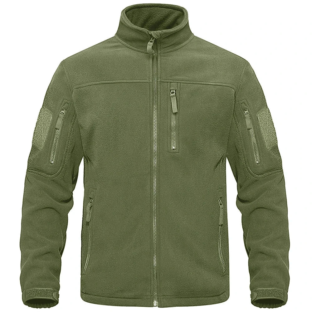 Eveloria Herren Fleecejacke Thermal Hochkragen Regulär