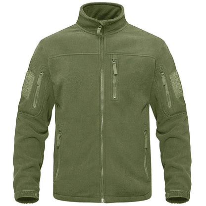 Eveloria Herren Fleecejacke Thermal Hochkragen Regulär