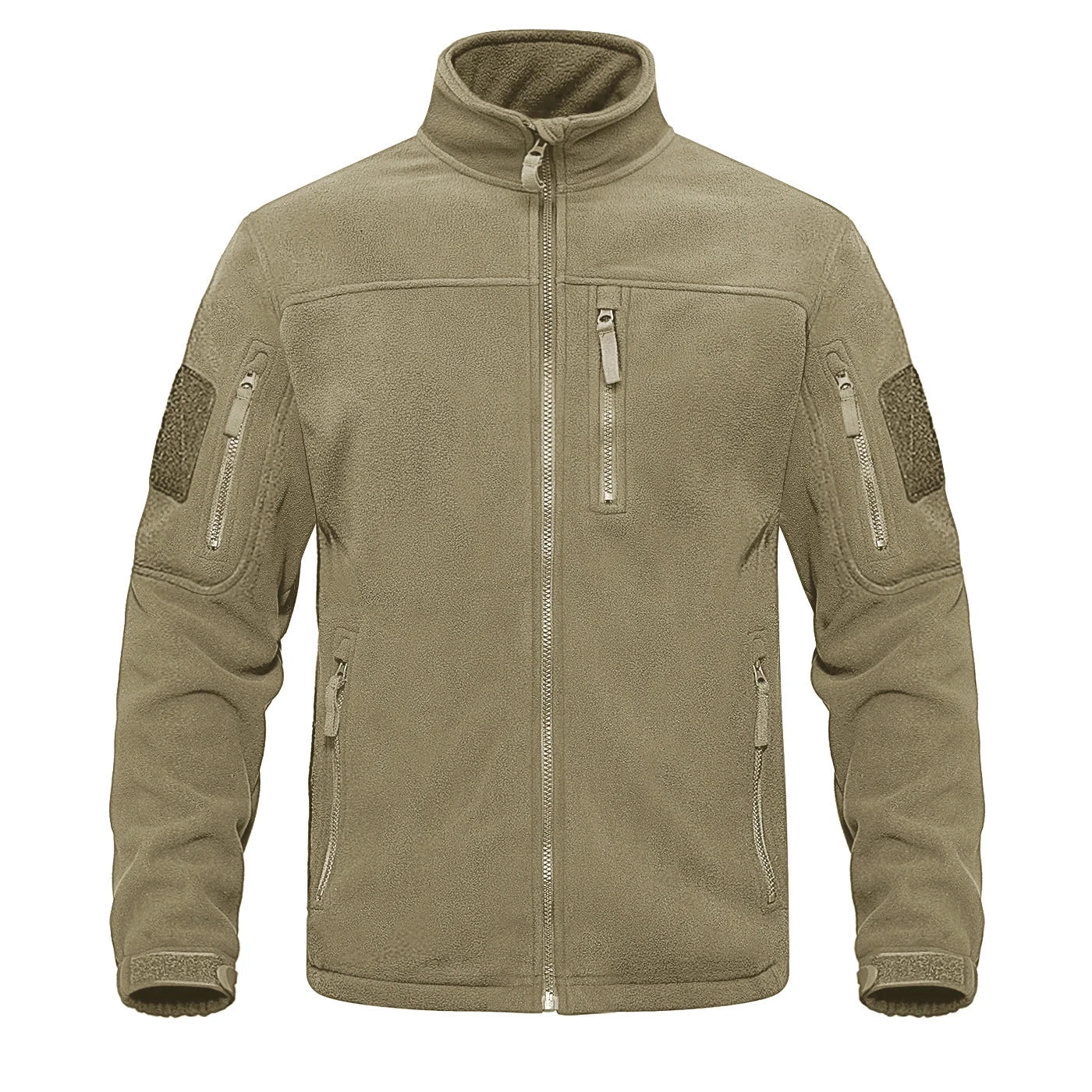 Eveloria Herren Fleecejacke Thermal Hochkragen Regulär