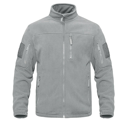 Eveloria Herren Fleecejacke Thermal Hochkragen Regulär