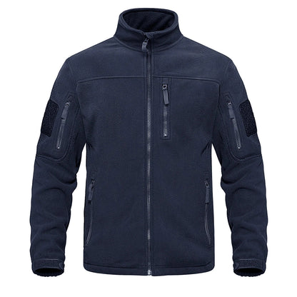 Eveloria Herren Fleecejacke Thermal Hochkragen Regulär