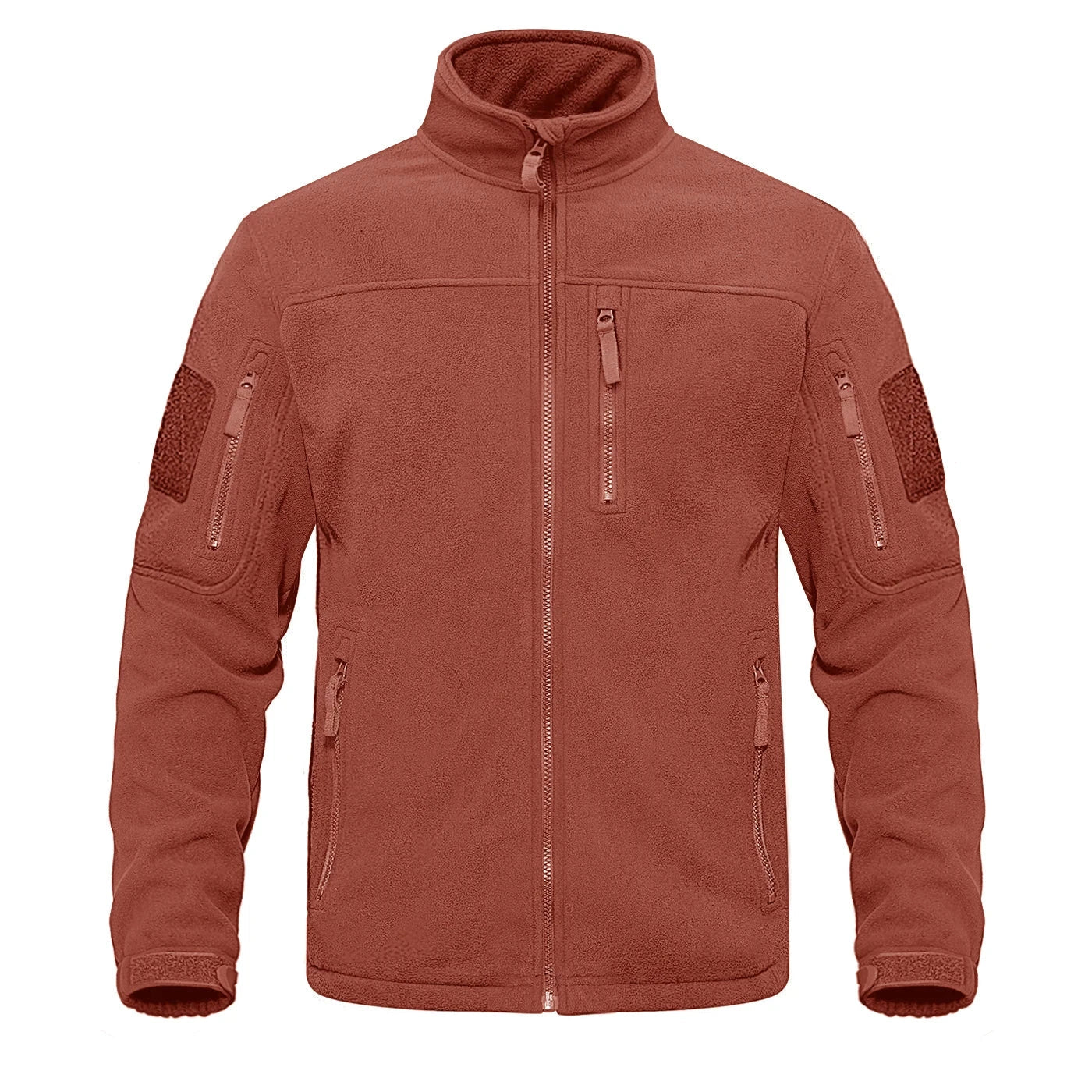 Eveloria Herren Fleecejacke Thermal Hochkragen Regulär