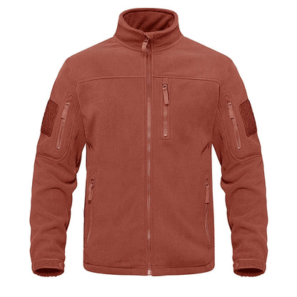 Eveloria Herren Fleecejacke Thermal Hochkragen Regulär