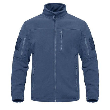 Eveloria Herren Fleecejacke Thermisch Hoher Kragen