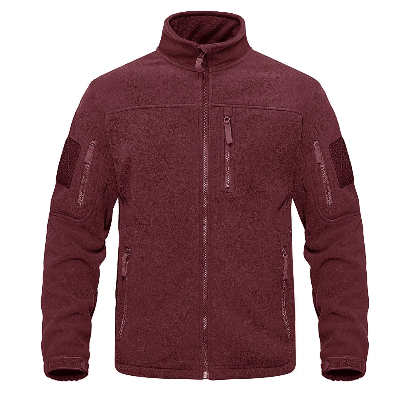 Eveloria Herren Fleecejacke Thermisch Hoher Kragen