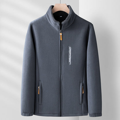 Eveloria Herren Fleecejacke Doppelt-Seitig Winter