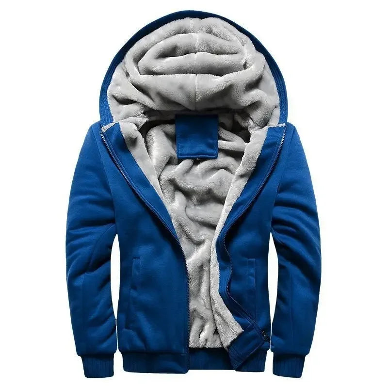 Eveloria Herren Fleecejacke Mit Kapuze