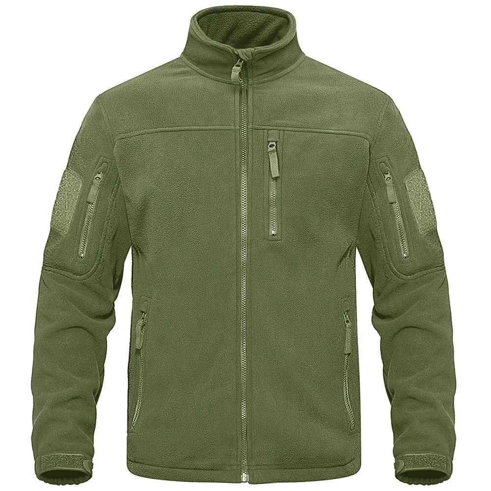 Herren Fleecejacke Warme Taktische Zip-Up Fleecejacke - Eveloria