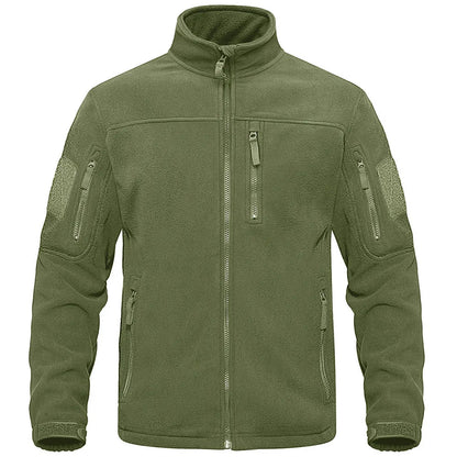 Herren Fleecejacke Warme Taktische Zip-Up Fleecejacke - Eveloria