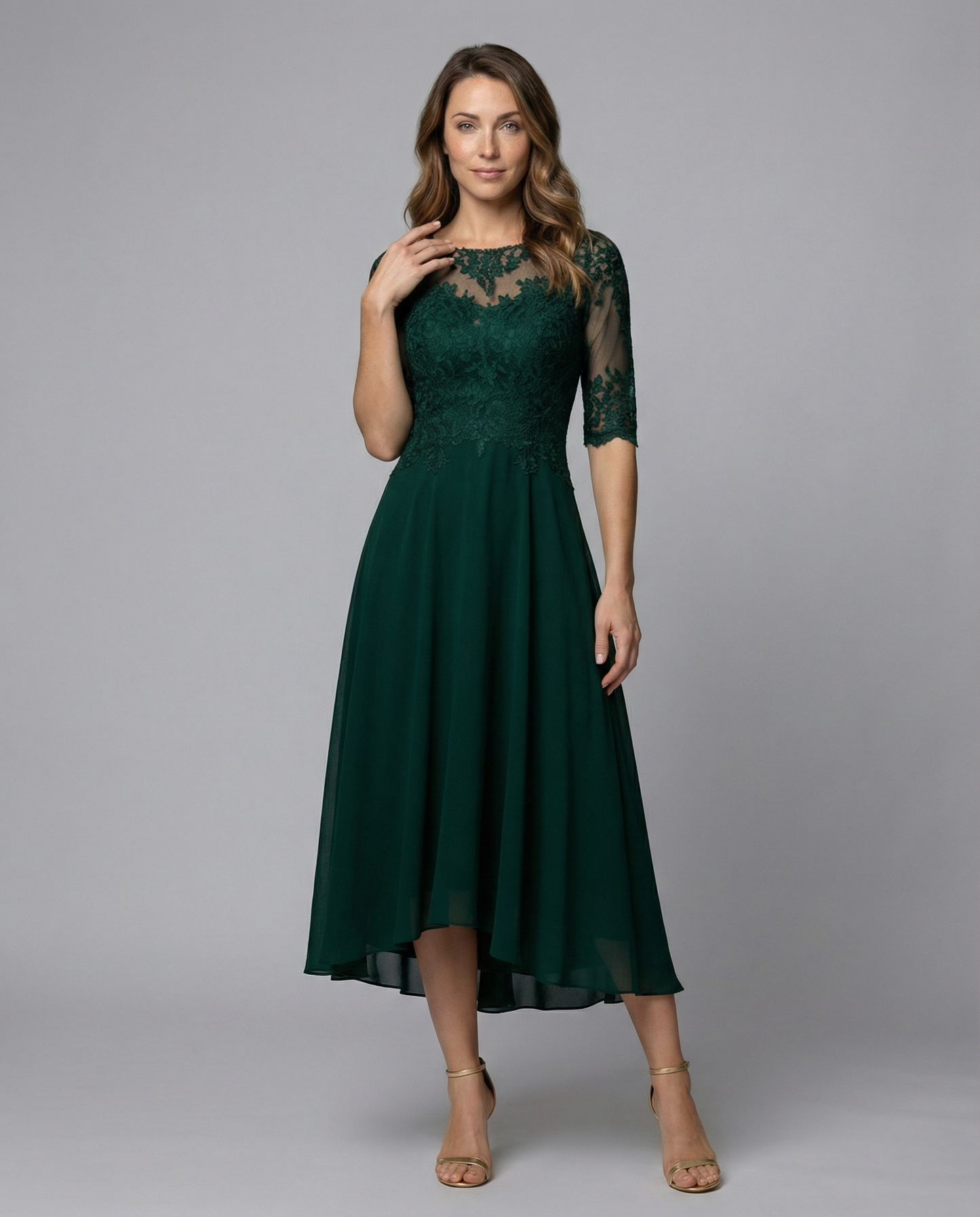 Elegantes Damen Maxikleid Festlich - Eveloria