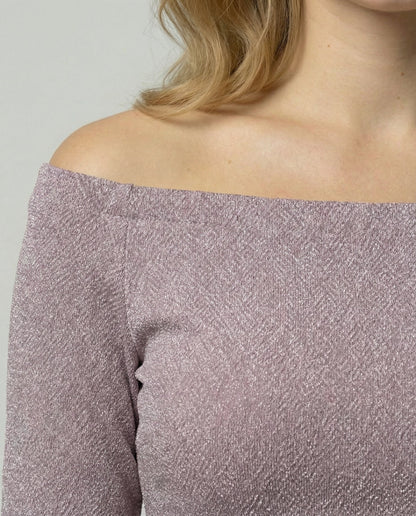 Damen Abendkleid Elegant Glänzend