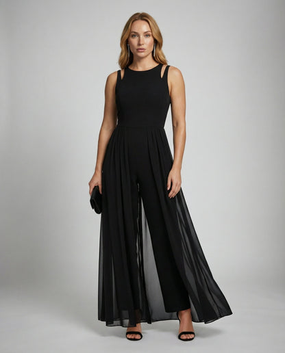 Damen Ärmelloser Jumpsuit - Eveloria