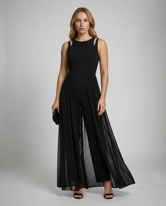 Damen Ärmelloser Jumpsuit - Eveloria