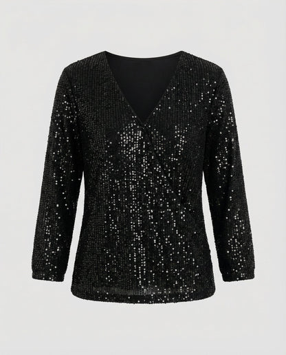 Damen Glitzer mit Pailletten
