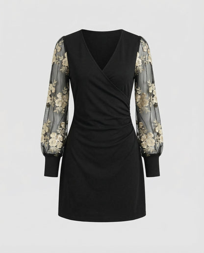 Damen Cocktailkleid Spitze Festlich