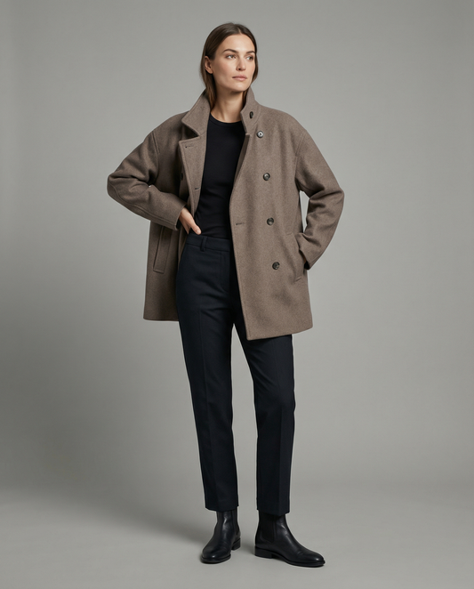 Damen Cropped Jacke Modern - Eveloria