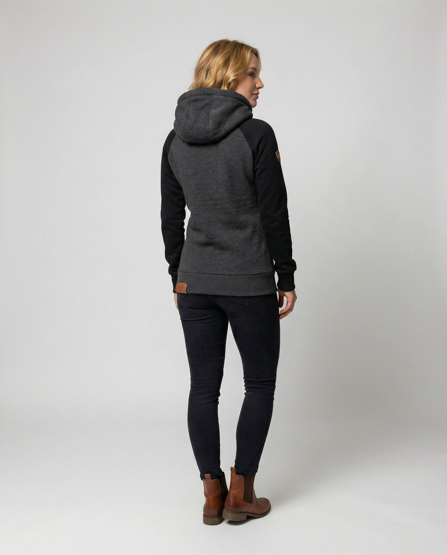 Damen Kapuzen-Hoodie Weich Eveloria