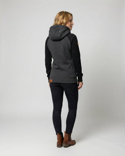Damen Kapuzen-Hoodie Weich Eveloria