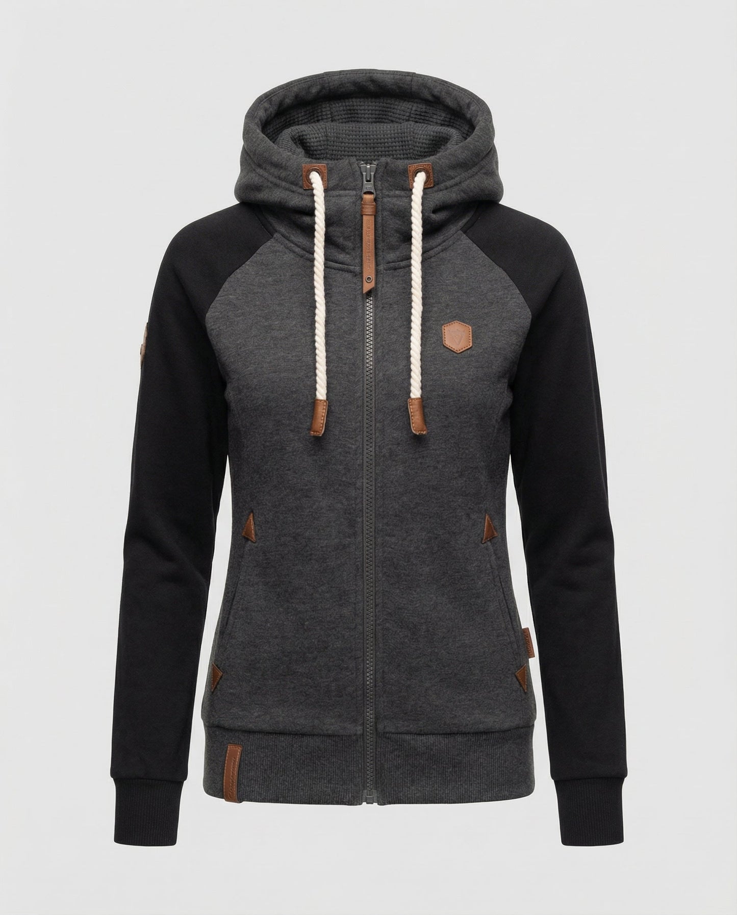 Damen Kapuzen-Hoodie Weich Eveloria