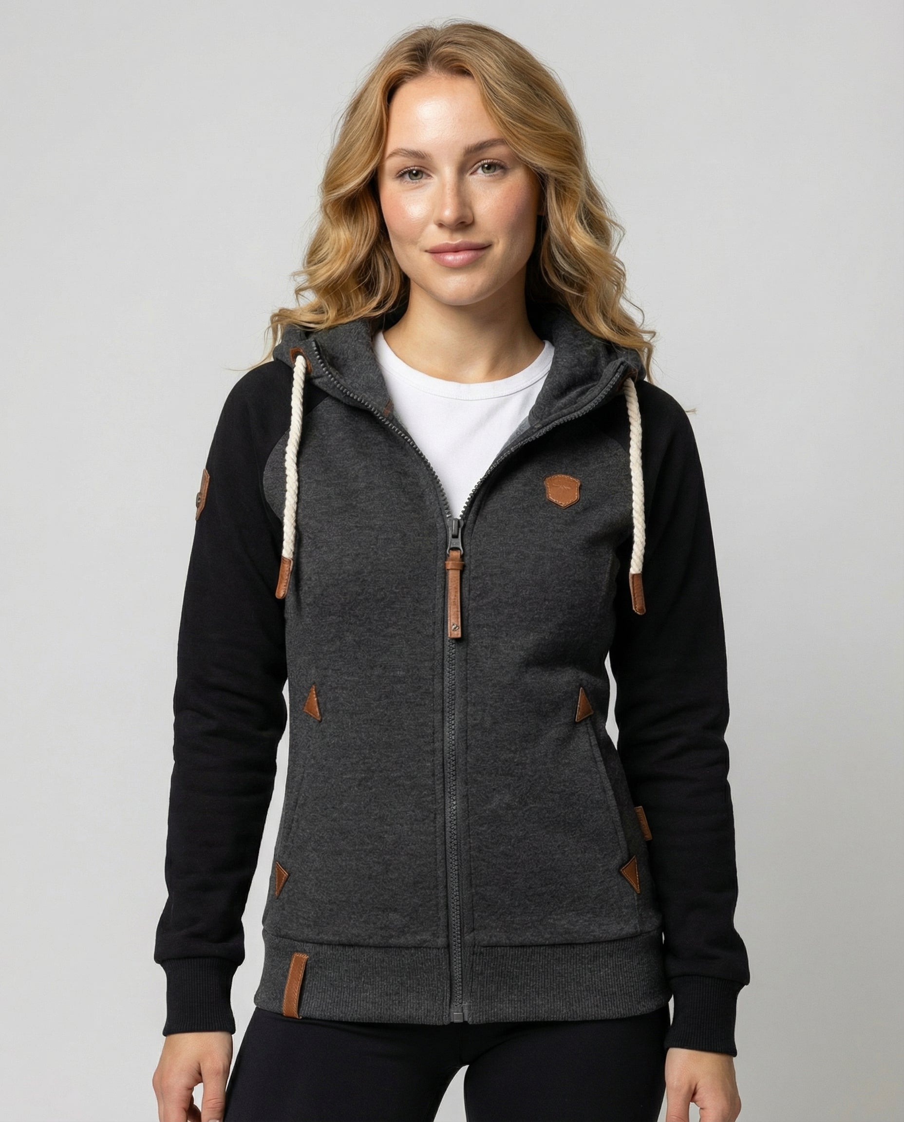 Damen Kapuzen-Hoodie Weich Eveloria - Eveloria