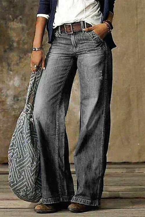Eveloria Damen Jeanshose