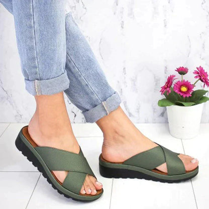 Eveloria Damen Orthopädische Sandalen Komfortabel