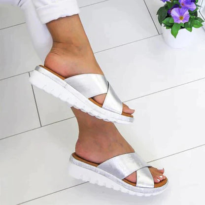 Eveloria Damen Orthopädische Sandalen Komfortabel