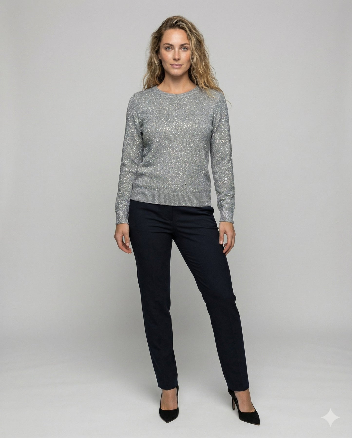 Damen Leichtes Sweatshirt Warm