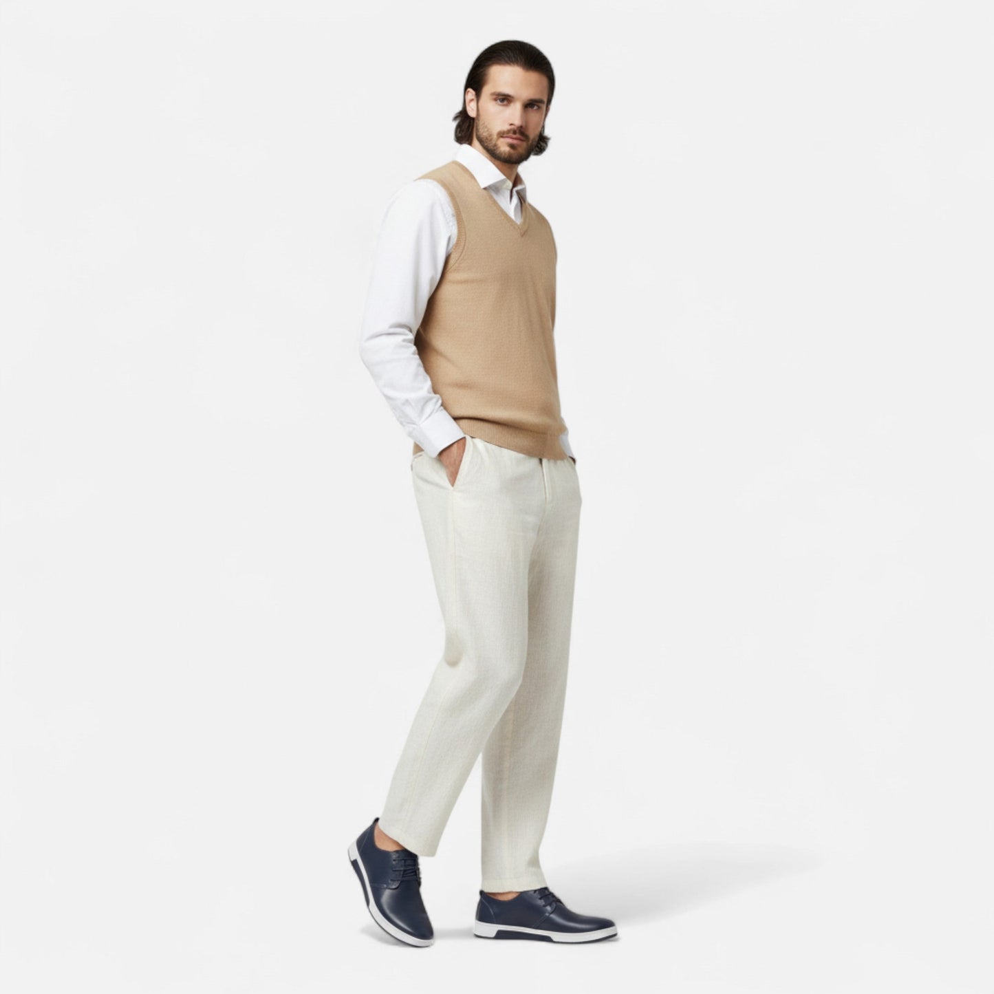 Landon Herren Oxford Schuhe Leder Klassisch