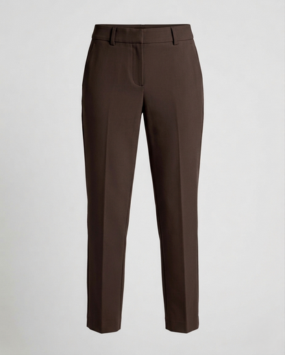 Damen Elastische Businesshose Mittelhohe Taille