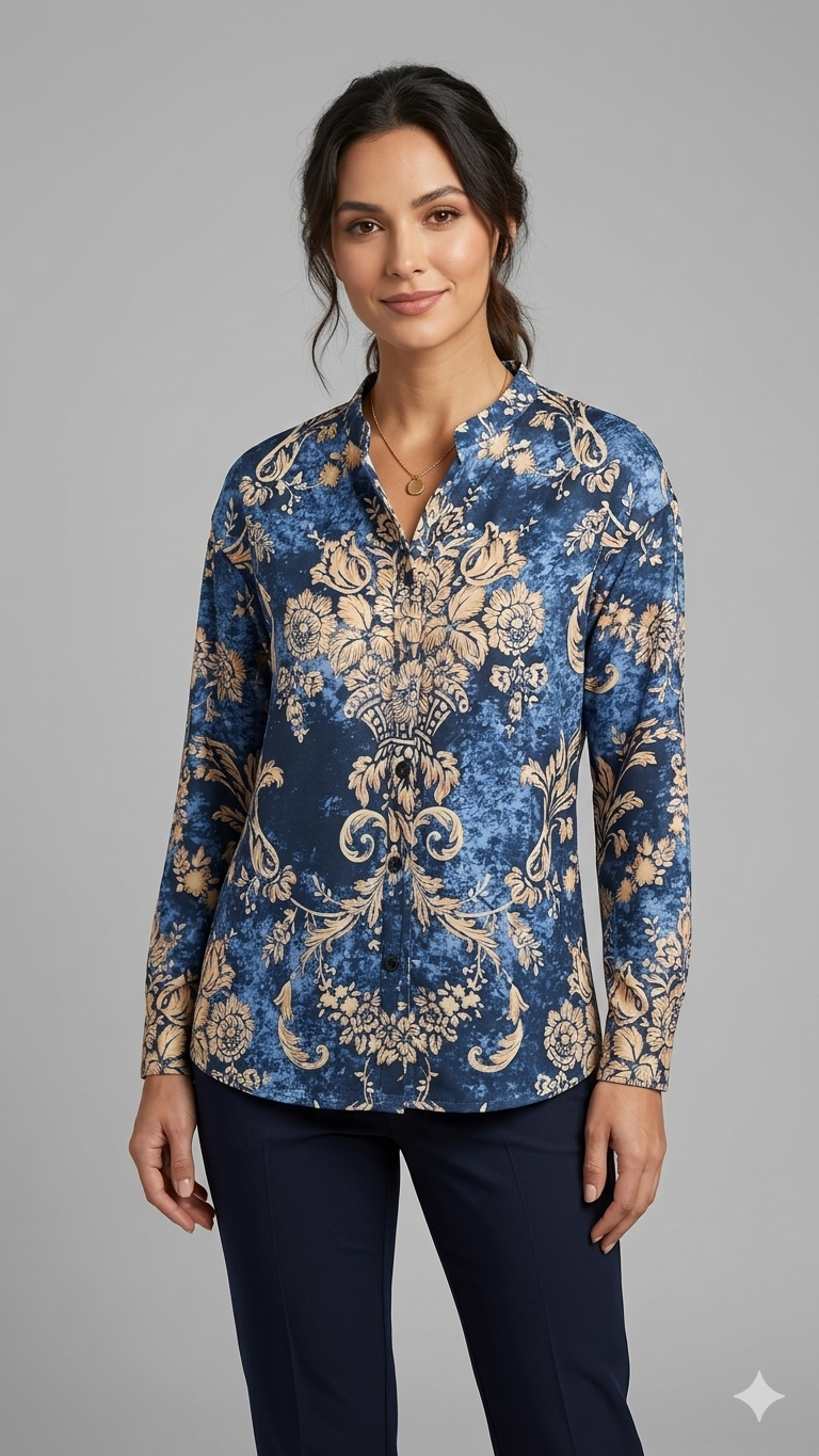 Eveloria Damen Musterjacke