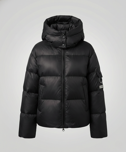 Damen Federdaunenjacke Wärmeisolierend